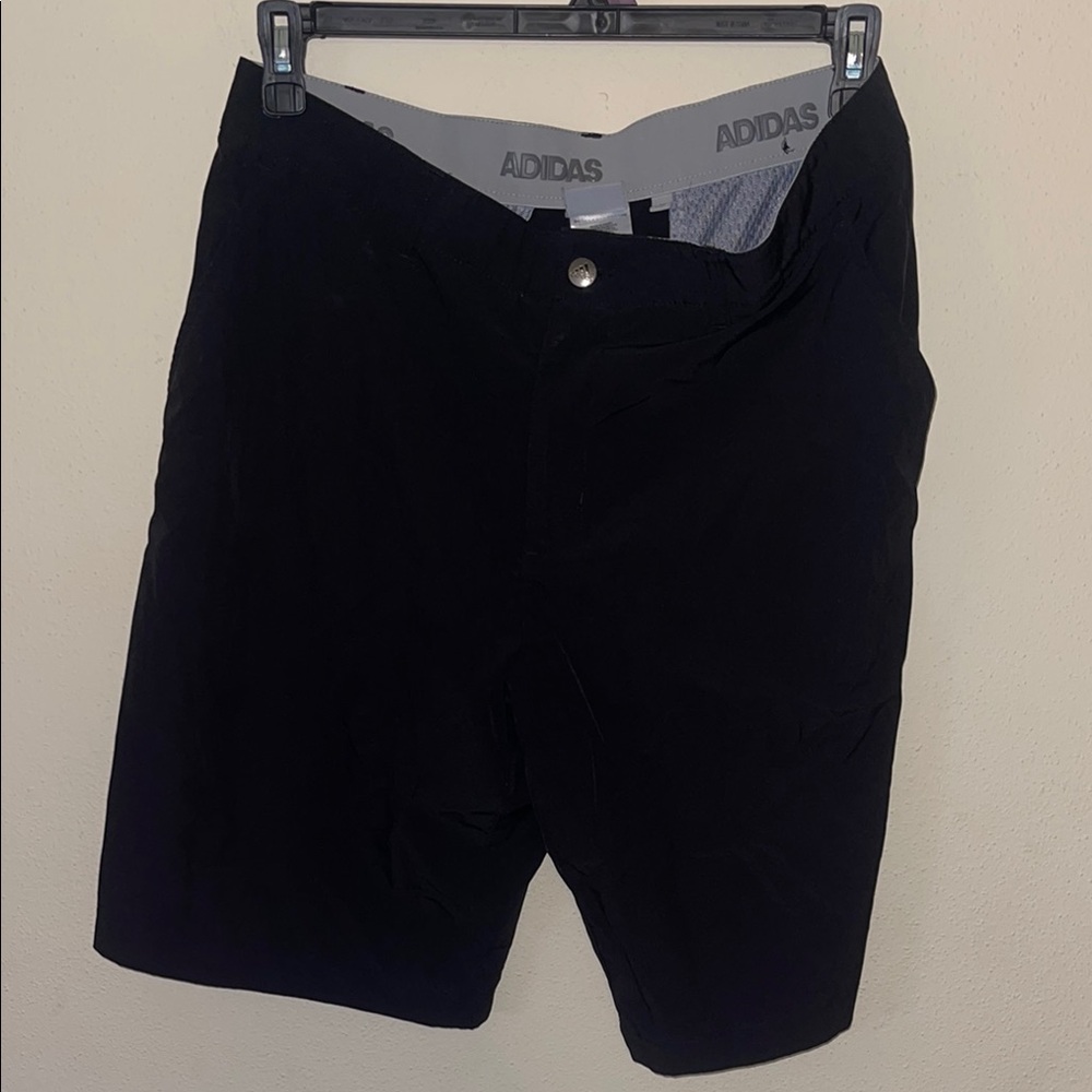 Adidas Black Athletic Shorts Modern Minimalist Design